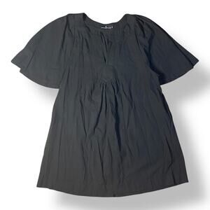 Tuckernuck Pomander‎ Place Black Finley Flutter Sleeve Dres Size XXXL Preppy
